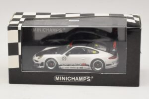 Porsche 911 997 GT3 RSR #9 Presentation 2009 Minichamps 1:43 400096909 Metall — bild 4 av 4