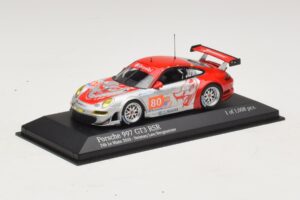 Porsche 911 997 GT3 RSR GT2 #80 S. Neiman / D. Law 24 Hours of Le Mans 2010 Minichamps 1:43 410106980 Metall — bild 2 av 4