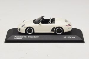 Porsche 911 997 Speedster Vit Minichamps 1:43 400069531 Metall