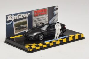 Porsche 911 997 Turbo Cabriolet Svart Top Gear Edition Minichamps 1:43 519436930 Metall — bild 2 av 5