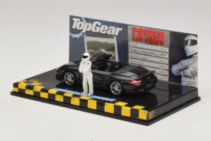 Porsche 911 997 Turbo Cabriolet Svart Top Gear Edition Minichamps 1:43 519436930 Metall — bild 3 av 5