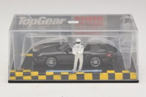 Porsche 911 997 Turbo Cabriolet Svart Top Gear Edition Minichamps 1:43 519436930 Metall — bild 4 av 5