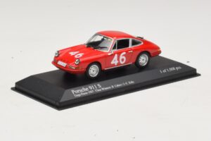 Porsche 911 S #46 Cahier / Killy Class Winners Targa Florio 1967 Minichamps 1:43 430676746 Metall — bild 2 av 4