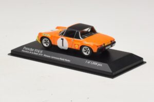 Porsche 914/6 #1 G. Larrousse / H. Marko Winners Marathon de la Route 1970 Minichamps 1:43 400706501 Metall — bild 3 av 4