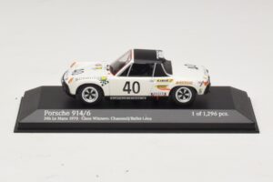 Porsche 914/6 #40 G. Chasseuil / C. Ballot-Lena Class Winners 24 Hours of Le Mans 1970 Minichamps 1:43 400706540 Metall