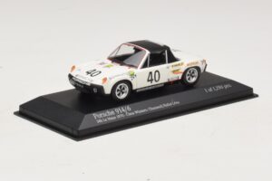 Porsche 914/6 #40 G. Chasseuil / C. Ballot-Lena Class Winners 24 Hours of Le Mans 1970 Minichamps 1:43 400706540 Metall — bild 2 av 4