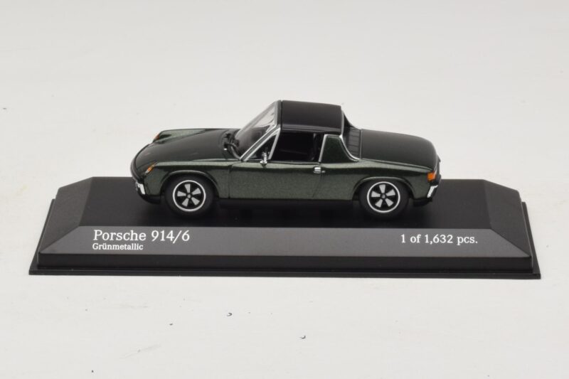 Porsche 914/6 Grön Minichamps 1:43 Porsche 914/6 Grön Minichamps 1:43 400065060 Metall