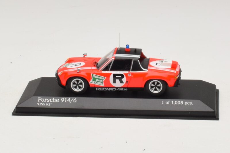 Porsche 914/6 ONS R2 Röd Minichamps 1:43 Porsche 914/6 ONS R2 Röd Minichamps 1:43 400746500 Metall