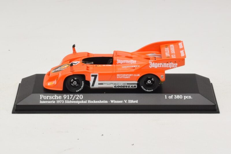 Porsche 917/20 Jägermeister #7 Motorsport Club Stuttgart Interserie 1973 Minichamps 1:43 Porsche 917/20 Jägermeister #7 Motorsport Club Stuttgart Interserie 1973 Minichamps 1:43 437736107 Metall