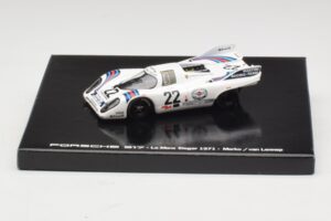 Porsche 917K #22 H. Marko / G. van Lennep Martini Racing 24 Hours of Le Mans Vinnare 1971 Kassettutgåva Minichamps 1:43 WAP02