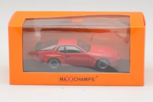 Porsche 924 GT Röd Maxichamps 1:43 940066120 Metall — bild 4 av 4