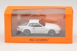 Porsche 924 GT Vit Maxichamps 1:43 940066121 Metall — bild 4 av 4