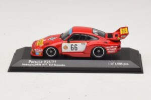 Porsche 935/77 #66 R. Stommelen DRM Nurburgring 1977 Minichamps 1:43 400776366 Metall