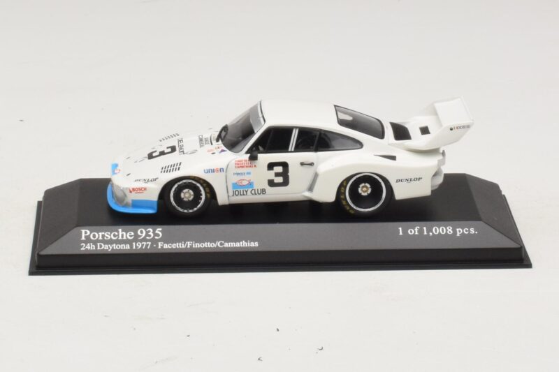 Porsche 935 Jolly Club #3 C. Facetti / M. Finotto 24 Hours of Daytona 1977 Minichamps 1:43 400776303 Metall