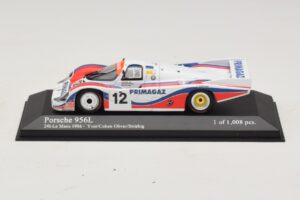Porsche 956L #12 C. Yver / Cohen 24 Hours of Le Mans 1986 Minichamps 1:43 430866512 Metall