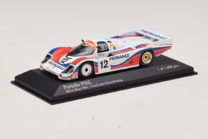 Porsche 956L #12 C. Yver / Cohen 24 Hours of Le Mans 1986 Minichamps 1:43 430866512 Metall — bild 2 av 4