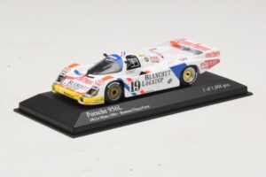 Porsche 956L #19 T. Boutsen / D. Theys 24 Hours of Le Mans 1986 Minichamps 1:43 430866519 Metall — bild 2 av 4