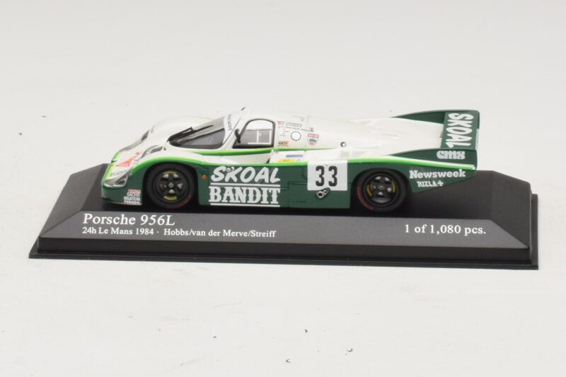 Porsche 956L #33 D. Hobbs / P. Streiff 24 Hours of Le Mans 1984 Minichamps 1:43 430846533 Metall