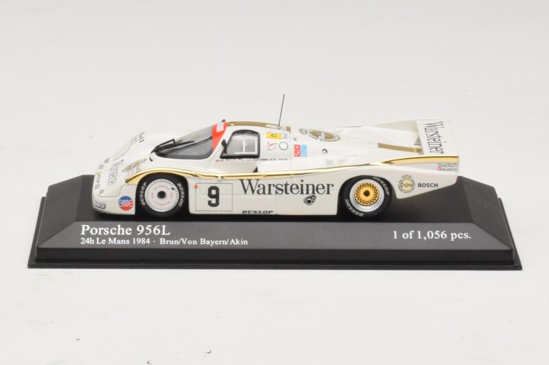 Porsche 956L Warsteiner #9 W. Brun / Bayern 24 Hours of Le Mans 1984 Minichamps 1:43 Porsche 956L Warsteiner #9 W. Brun / Bayern 24 Hours of Le Mans 1984 Minichamps 1:43 430846509 Metall
