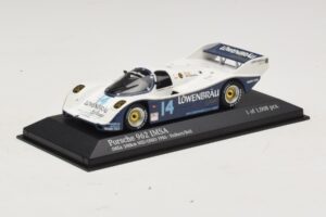 Porsche 962 IMSA #14 A. Holbert / D. Bell Mid-Ohio 500km 1986 Minichamps 1:43 400866514 Metall — bild 2 av 4