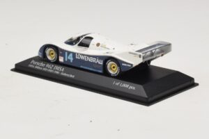 Porsche 962 IMSA #14 A. Holbert / D. Bell Mid-Ohio 500km 1986 Minichamps 1:43 400866514 Metall — bild 3 av 4