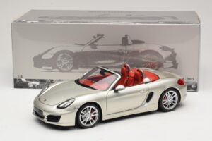Porsche Boxster S 987 Grå Metallic Minichamps 1:18 110062030 Metall — bild 8 av 8