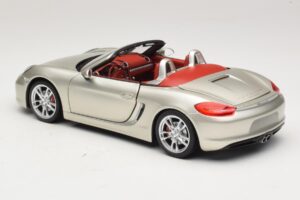 Porsche Boxster S 987 Grå Metallic Minichamps 1:18 110062030 Metall — bild 7 av 8