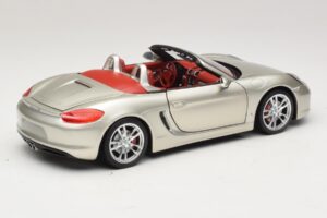 Porsche Boxster S 987 Grå Metallic Minichamps 1:18 110062030 Metall — bild 3 av 8