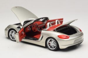 Porsche Boxster S 987 Grå Metallic Minichamps 1:18 110062030 Metall — bild 5 av 8
