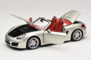 Porsche Boxster S 987 Grå Metallic Minichamps 1:18 110062030 Metall — bild 2 av 8