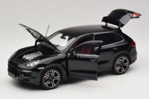 Porsche Cayenne Turbo S 92A Svart Metallic Minichamps 1:18 110062100 Metall — bild 2 av 8