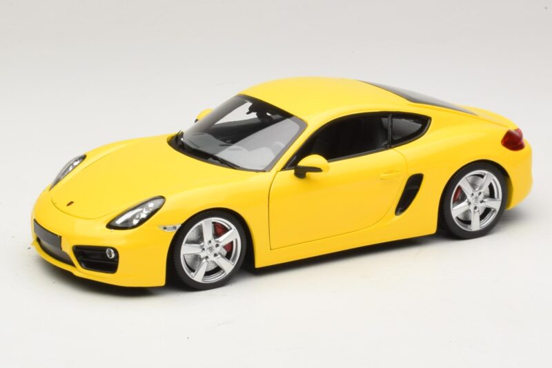 Porsche Cayman 981 Gul Minichamps 1:18 110062220 Metall
