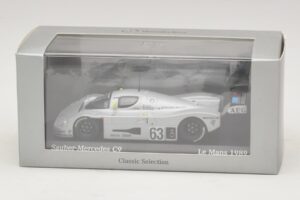Sauber Mercedes C9 #63 J. Mass / M. Reuter / S. Dickens Winners 24 Hours of Le Mans 1989 Minichamps 1:43 B66041033 Metall — bild 5 av 5