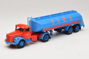 Scania L110S Tanksattelzug FINA Minichamps 1:43 499126970 Metall