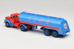 Scania L110S Tanksattelzug FINA Minichamps 1:43 499126970 Metall — bild 5 av 6