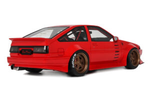 Toyota Sprinter Trueno AE86 Widebody Rosso Corsa Otto 1:18 OT1278 Resin — bild 2 av 5