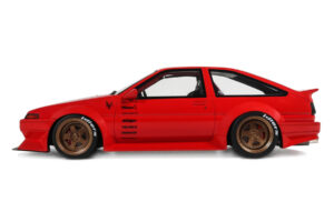 Toyota Sprinter Trueno AE86 Widebody Rosso Corsa Otto 1:18 OT1278 Resin — bild 3 av 5
