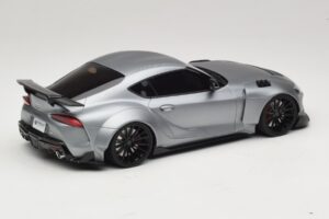 Toyota Supra A90 Prior Design Matt Silver GT Spirit 1:18 GT343 Resin — bild 2 av 5
