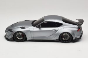 Toyota Supra A90 Prior Design Matt Silver GT Spirit 1:18 GT343 Resin — bild 3 av 5