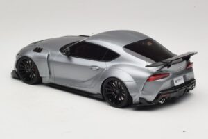 Toyota Supra A90 Prior Design Matt Silver GT Spirit 1:18 GT343 Resin — bild 4 av 5