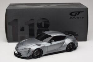 Toyota Supra A90 Prior Design Matt Silver GT Spirit 1:18 GT343 Resin — bild 5 av 5