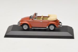 Volkswagen 1200 Cabriolet Hebmuller Röd Minichamps 1:43 430052032 Metall