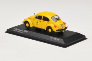 Volkswagen 1200 Deutsche Bundespost Minichamps 1:43 400057197 Metall — bild 3 av 4