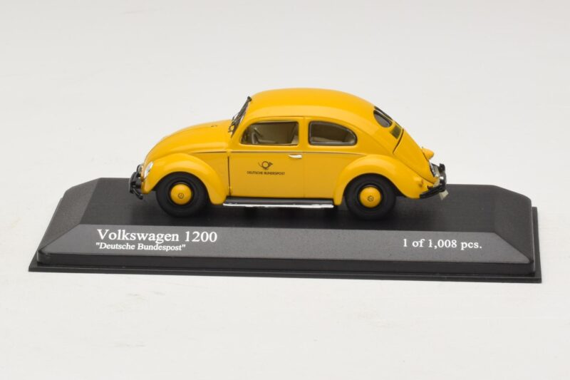 Volkswagen 1200 Export Deutsche Bundespost Minichamps 1:43 Volkswagen 1200 Export Deutsche Bundespost Minichamps 1:43 431051292 Metall