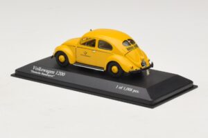 Volkswagen 1200 Export Deutsche Bundespost Minichamps 1:43 431051292 Metall — bild 3 av 4