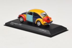 Volkswagen 1200 Harlekin Minichamps 1:43 400057102 Metall — bild 3 av 4