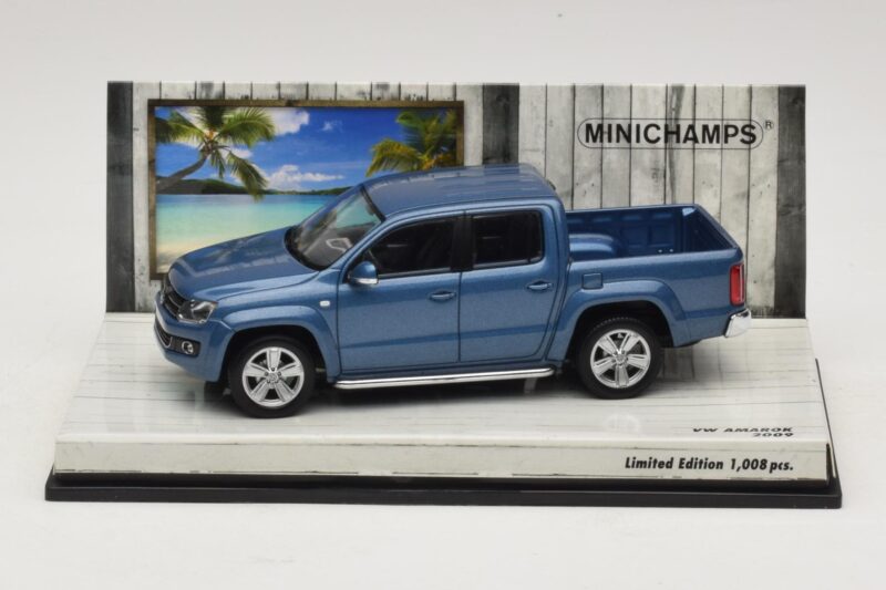 Volkswagen Amarok Blåmetallic Minichamps 1:43 436058362 Metall