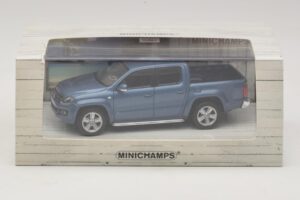 Volkswagen Amarok Blåmetallic Minichamps 1:43 436058362 Metall — bild 5 av 5