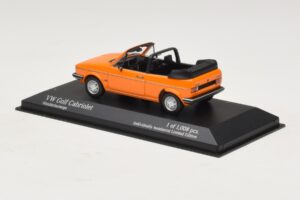 Volkswagen Golf Mk1 Cabriolet Orange Minichamps 1:43 400055131 Metall — bild 3 av 4