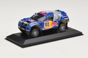 Volkswagen Race Touareg #103 B. Saby / R. Perin Winner Rally Por Las Pampas 2005 Ersättningslåda Minichamps 1:43 436055303-R1 — bild 2 av 4